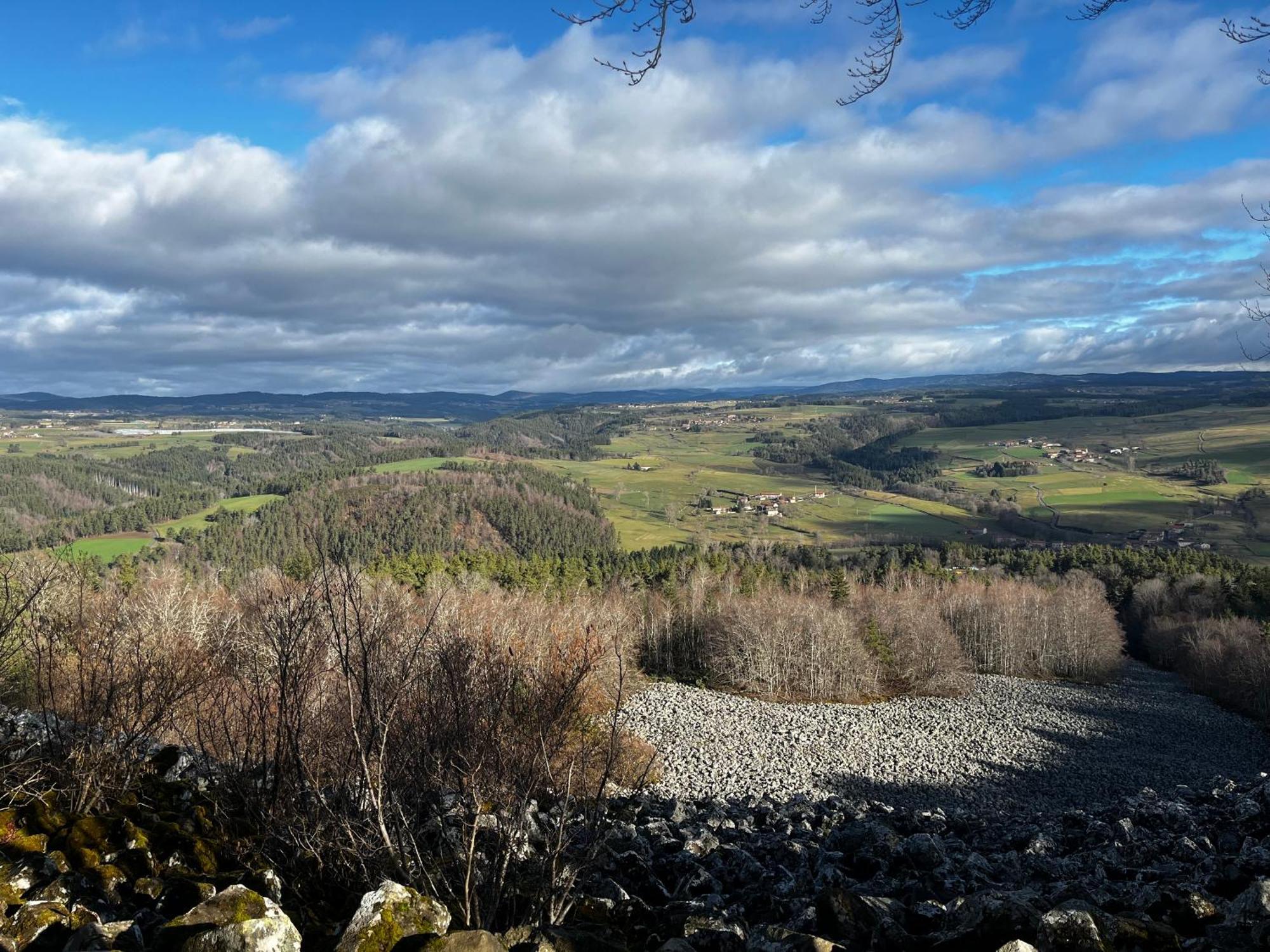 Les Roulottes De La Ferme Des Chanaux Saint-Julien-d'Ance Dış mekan fotoğraf