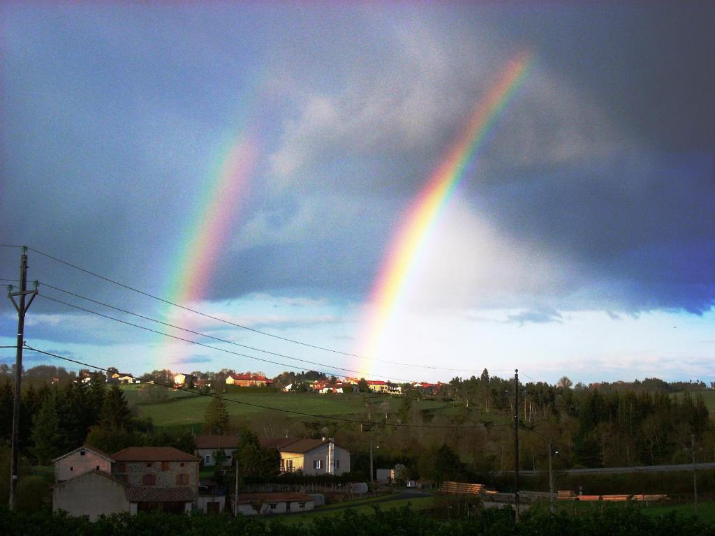 Les Roulottes De La Ferme Des Chanaux Saint-Julien-d'Ance Dış mekan fotoğraf